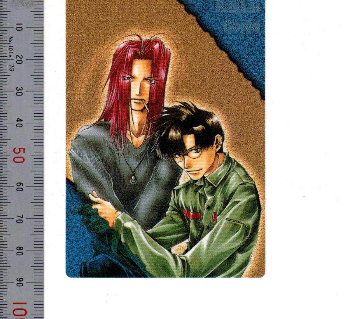 No.075 最遊記-75 イラストギャラリーカード-22 悟浄 八戒 Gファンタジー Kazuya Minekura/ENIX 2000【送料無料】熊五郎のトレカ 00901252拍卖