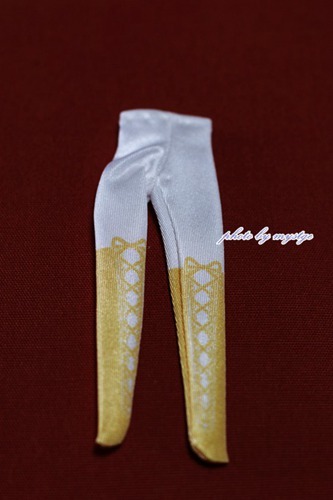 1/6人形用タイツD (黄色い)ブライス、アゾンPURENEEMO Sサイズボディ用拍卖