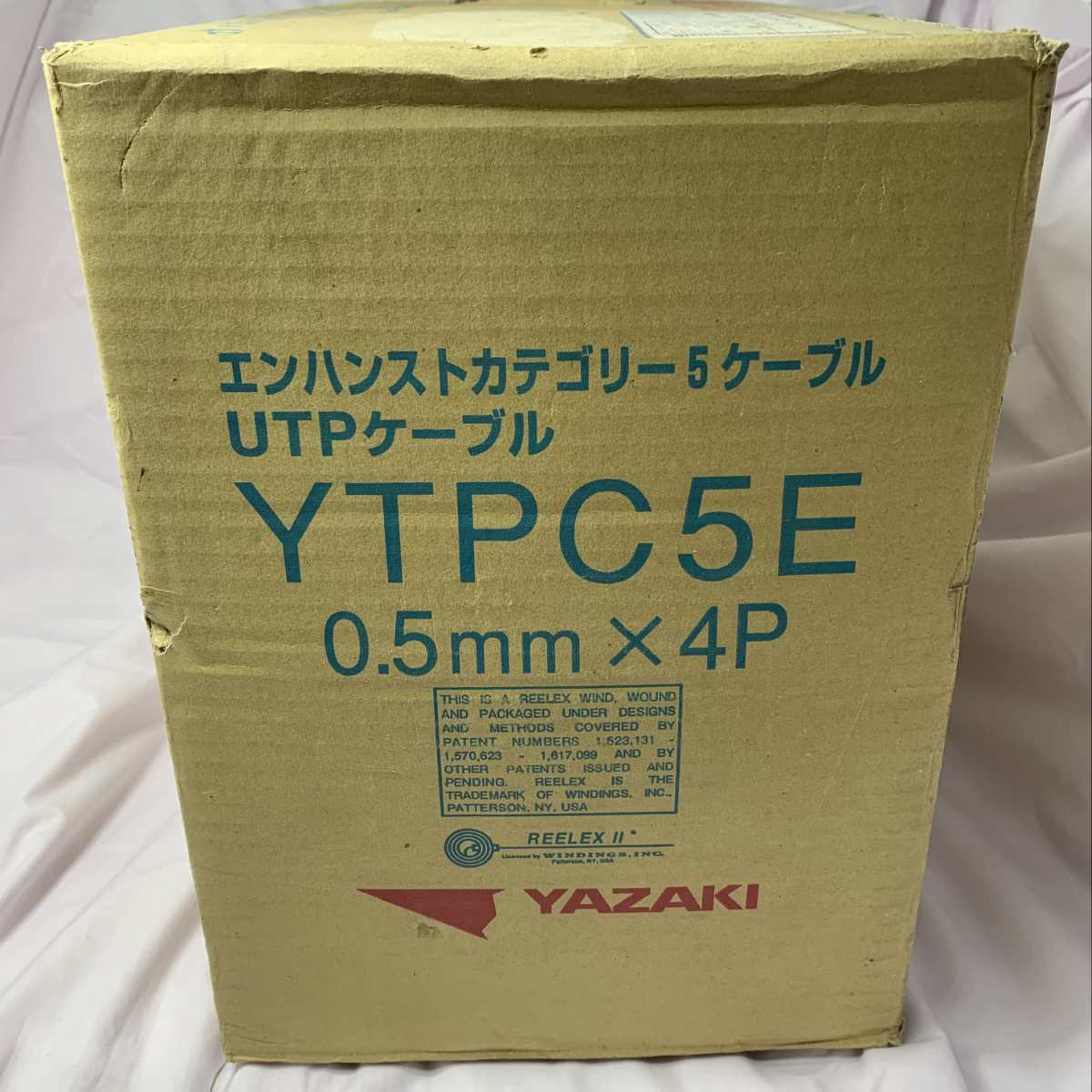●●【1円スタート】 YAZAKI 工具 エンハンスカテゴリー5ケーブル UTPケーブル 300m YTPC5E やや傷や汚れあり拍卖