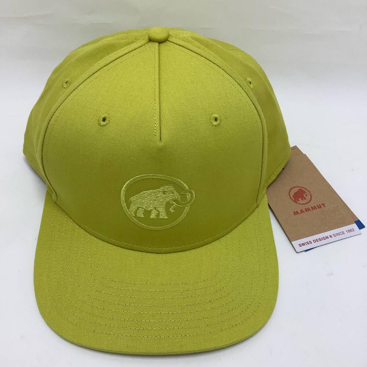 ▲▲【1円スタート】 MAMMUT マムート 1スタ イエロー マッソーネキャップ S/M 1191-00640 新品、未使用拍卖