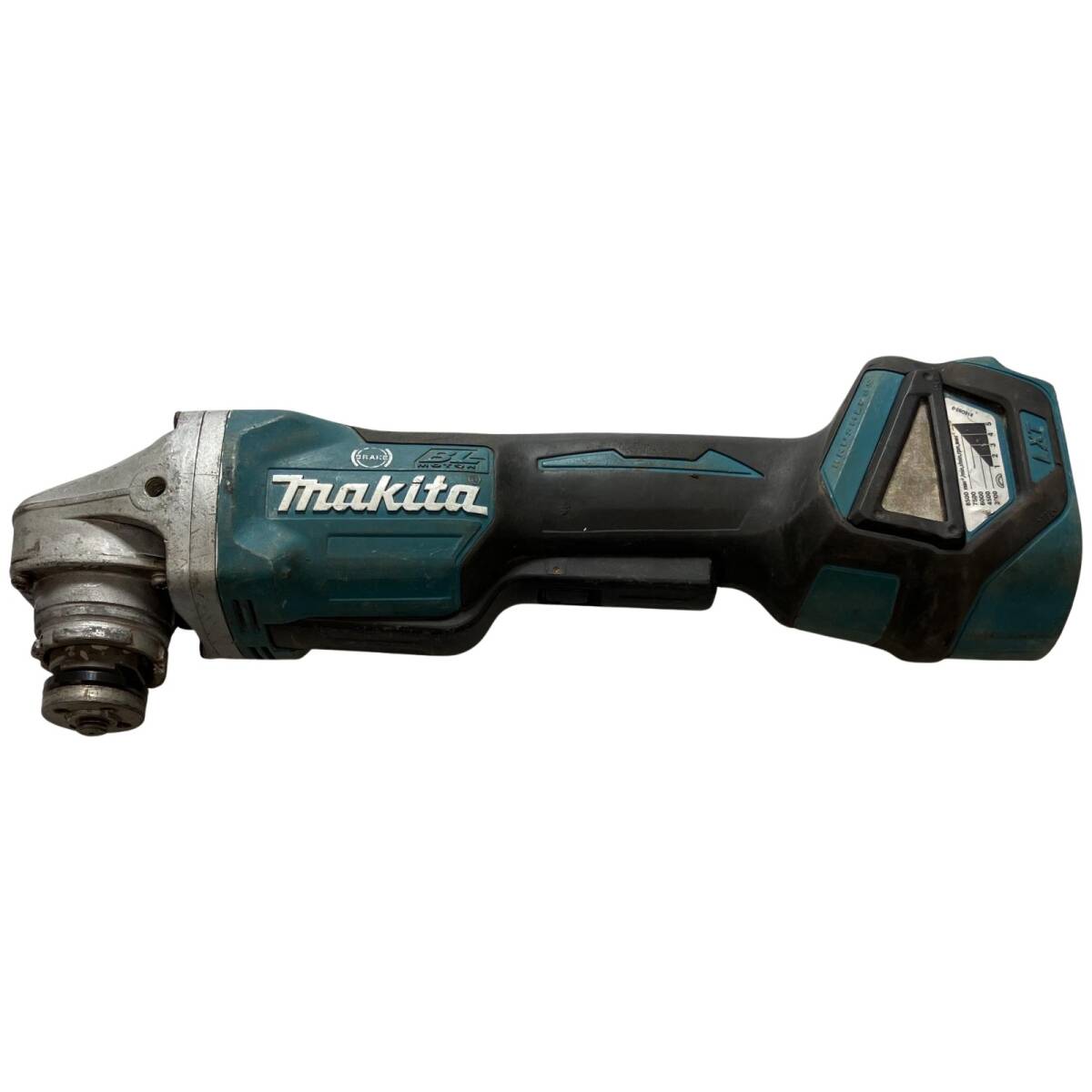 △△【1円スタート】 MAKITA マキタ ジャンク品 ディスクグラインダー GA418D コードレス式 18v GA418D 全体的に状態が悪い拍卖