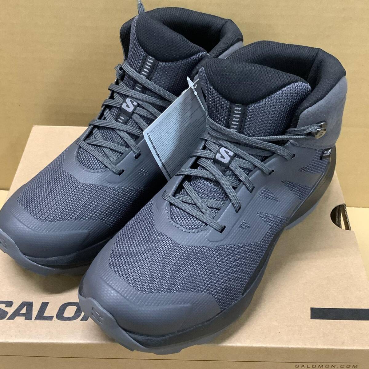 ▲▲【1円スタート】 SALOMON サロモン 1スタ トレッキングシューズ 24cm ELIXIR TOUR MID WP W L47578000 新品、未使用拍卖