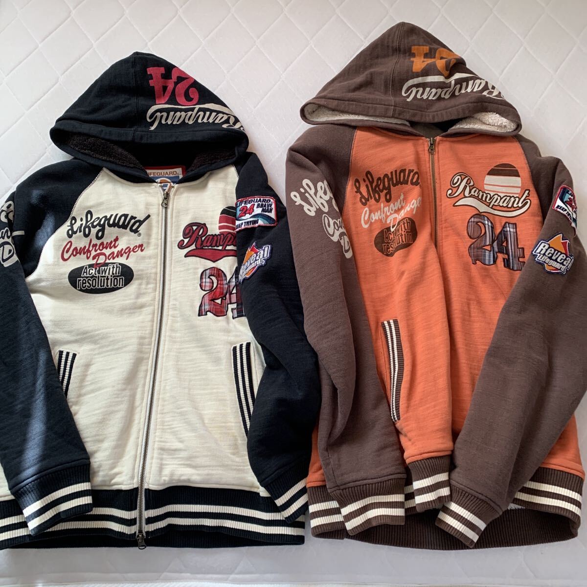 Life Guade パーカージャケット 2枚まとめて拍卖