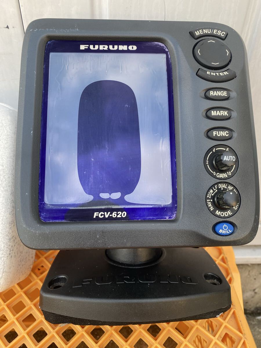 フルノ 魚群探知機 魚探 FURUNO FCV-620 ジャンク拍卖