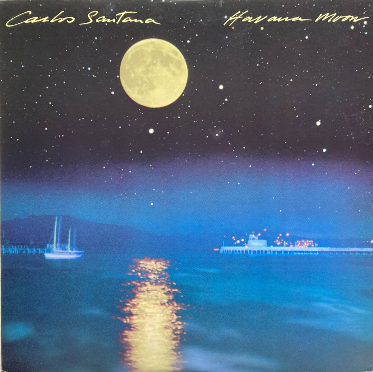 【ブルースとラテンの融合】CARLOS SANTANA / HAVANA MOON / CBS SONY / LP拍卖