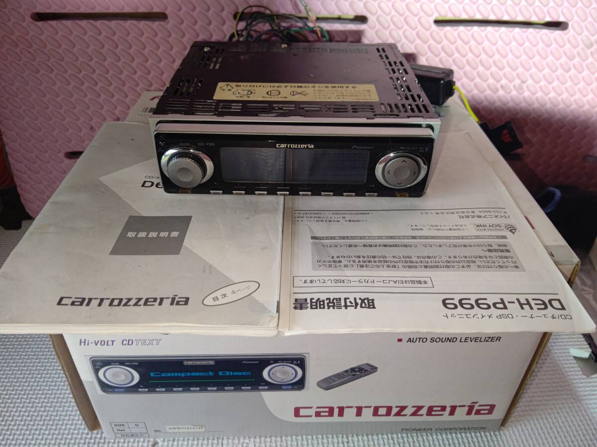 【ジャンク品】【当時物】 carrozzeria カロッツェリア DEH-P999拍卖