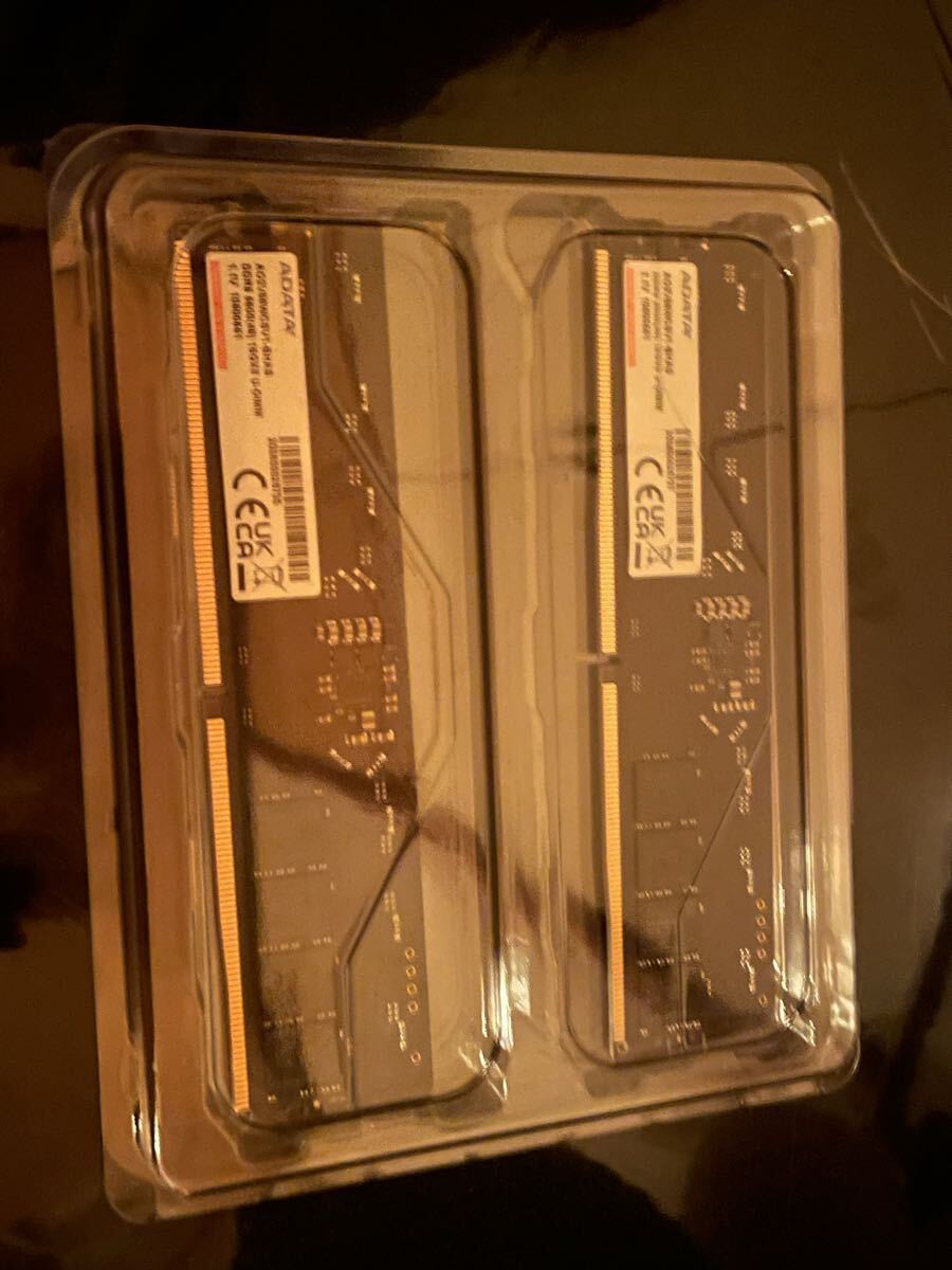 ADATA 動作確認済み DDR5 5600(46)16Gx2 U-DIMM AO2V56WCSV-BHAS拍卖