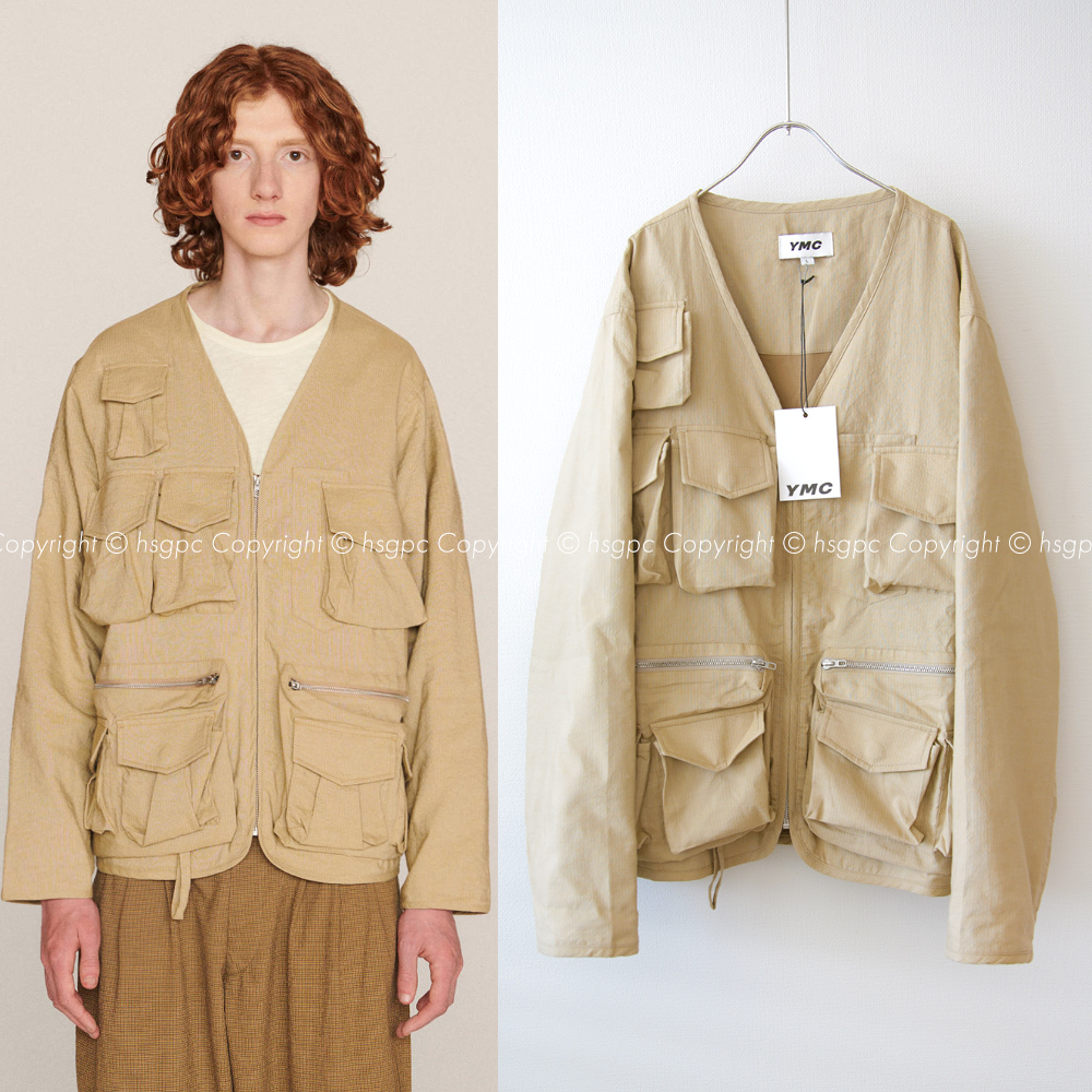 【定価8.5万】新品 YMC ハンティング フィッシング マルチポケット ジャケット ブルゾンYou Must Createワークウェア ユーマストクリエイト拍卖