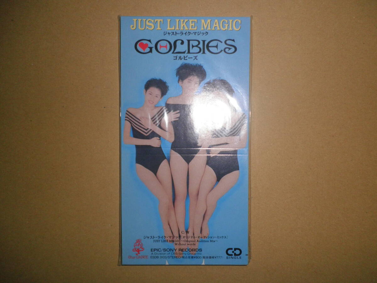 8cmシングルCD GOLBIES/ゴルビーズ JUST LIKE MAGIC/ジャスト・ライク・マジック 東京パフォーマンスドール 木原さとみ 篠原涼子 川村知砂拍卖
