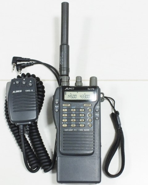 アルインコ DJ-F5 144/430MHz デュアルバンド ハンディ機拍卖