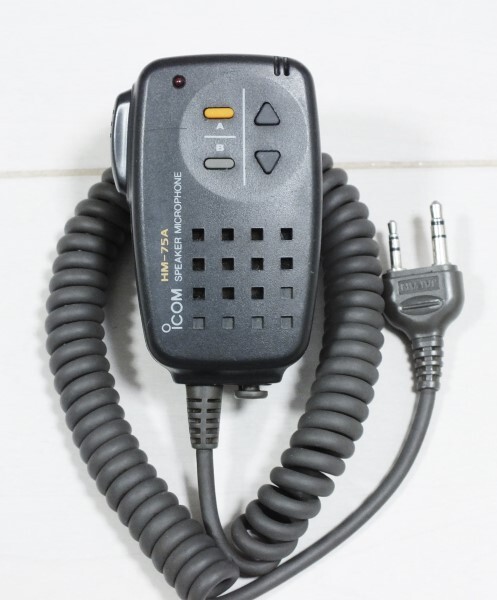 希少 IC-T90 オプション品 ハンディー機用 スピーカーマイク HM-75A拍卖
