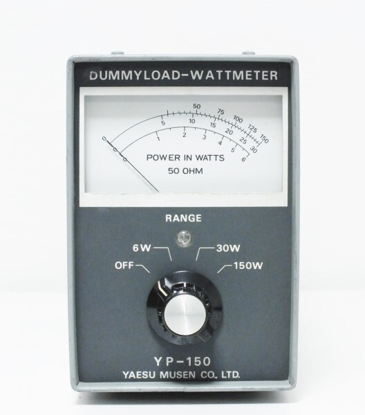 YAESU YP-150 終端型 ダミーロード内臓 パワー計拍卖