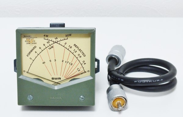 DAIWA ダイワ SWR&パワー計 1.8~60MHz 200W CN-510拍卖