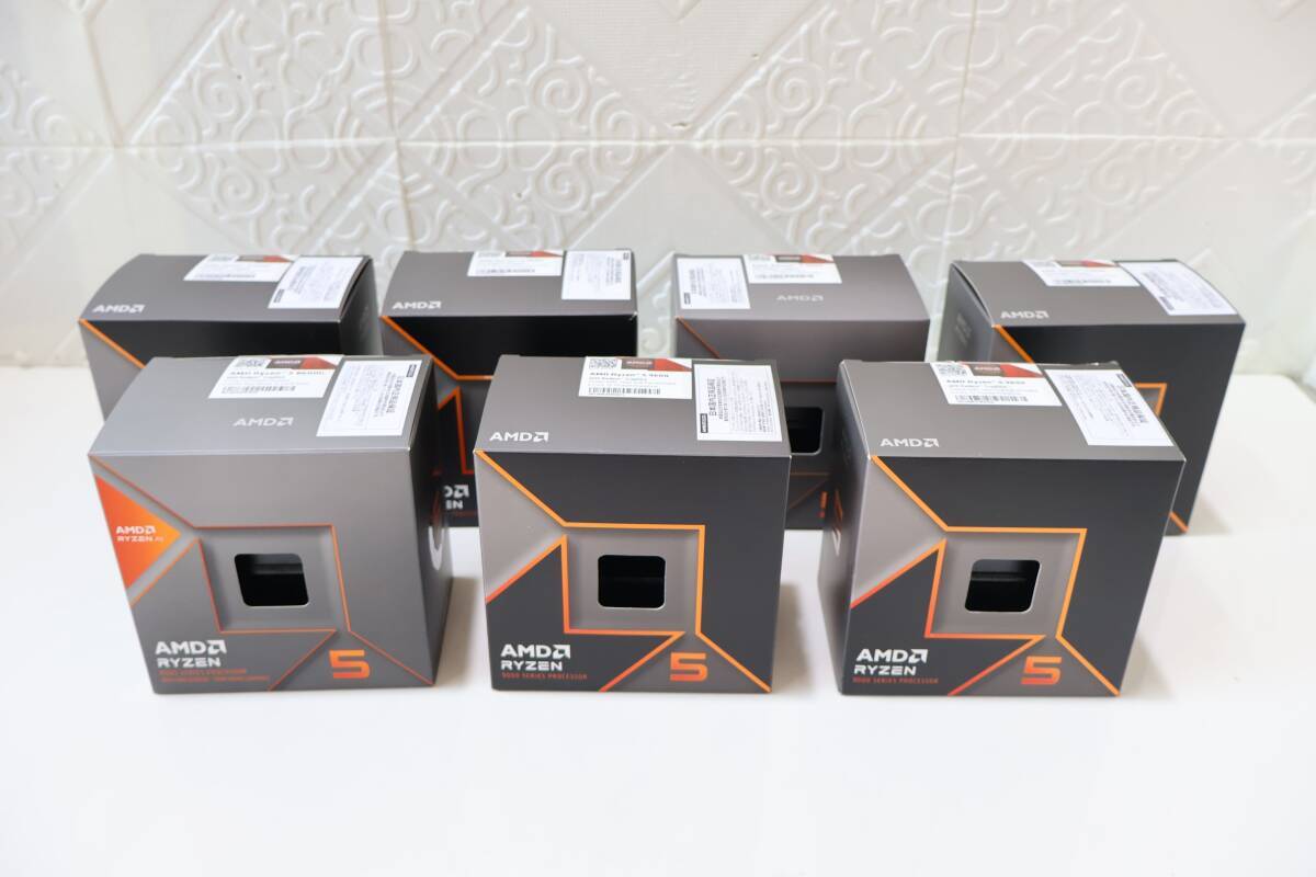 A0333 P 【新品・未使用】7個セット AMD 純正 CPUクーラー Wraith Stealth Ryzen 5 9600 /8600 / 7600 用 CPU無し AM4 / AM5 対応 箱付き拍卖