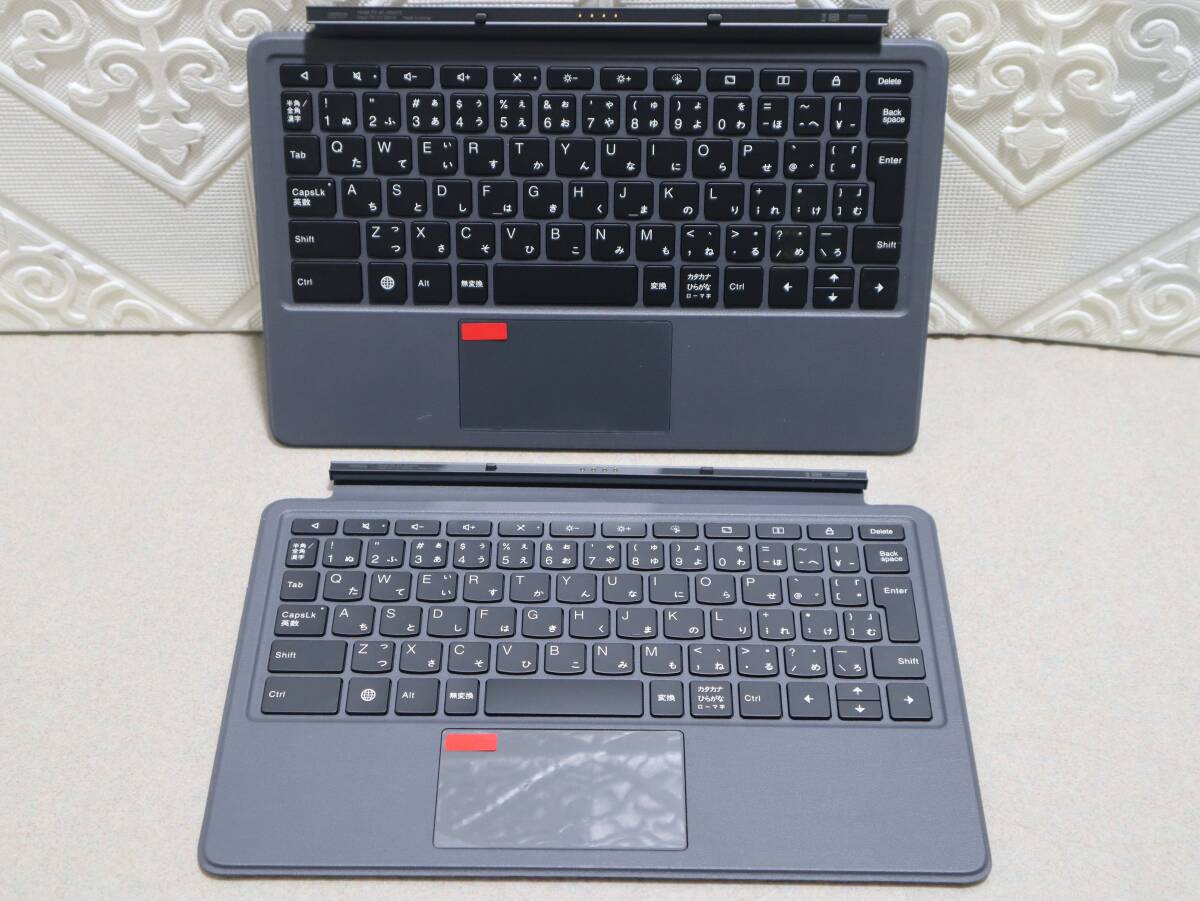 A1022 P 2個セット NEC LAVIE Tab T1175/FAS 用 キーボードドック PC-AC-AD037C 日本語配列 タッチパッド付き 中古拍卖
