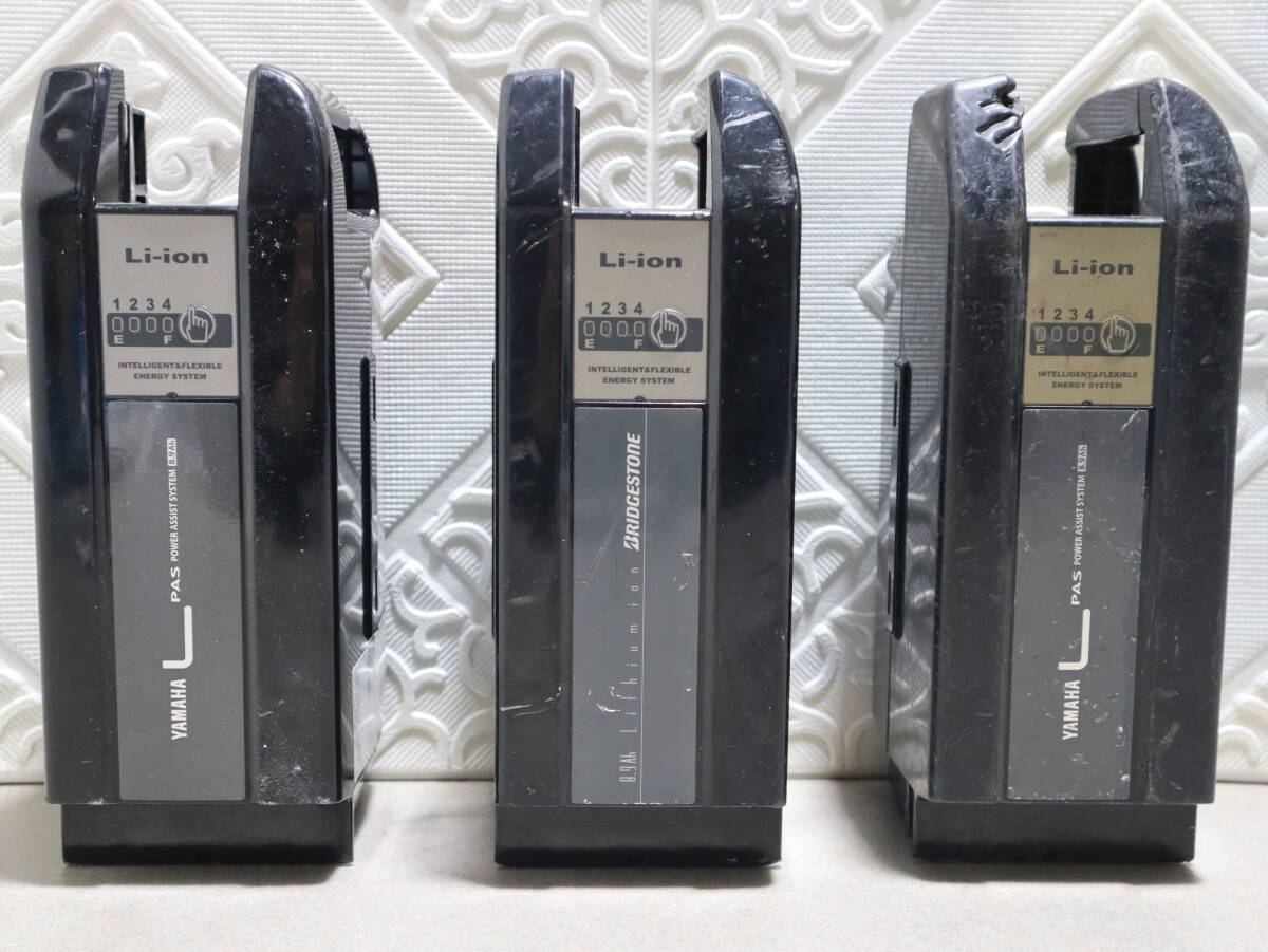 N3766 P 3個 ヤマハ YAMAHA ブリヂストン BRIDGESTONE 電動アシスト自転車 バッテリー リコール X83-22 ×2/ X83-30 ×1 Li-ion 8.9Ah拍卖