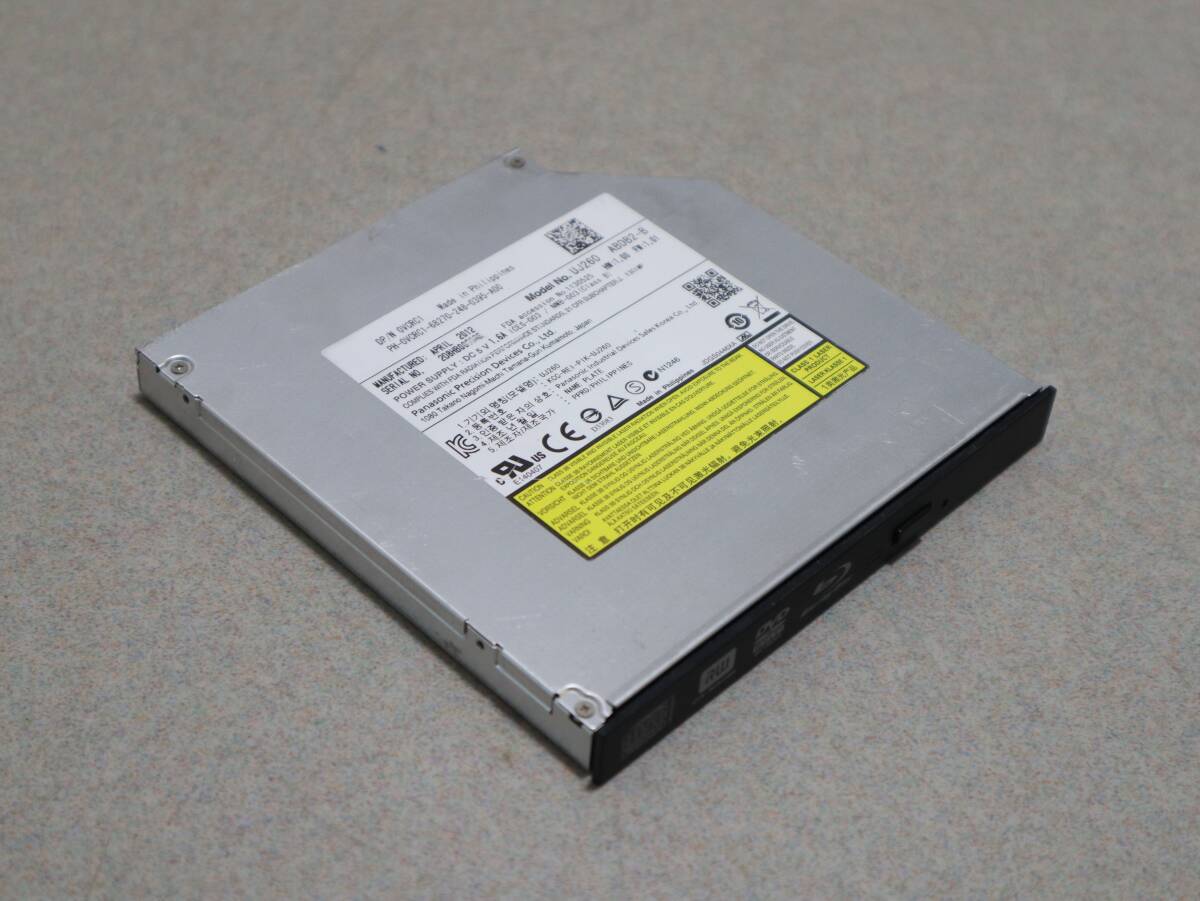 A1082 & 【中古良品】Panasonic UJ260 ABD2-B BD-RE ドライブ 内蔵型ブルーレイドライブ 動作確認済み拍卖