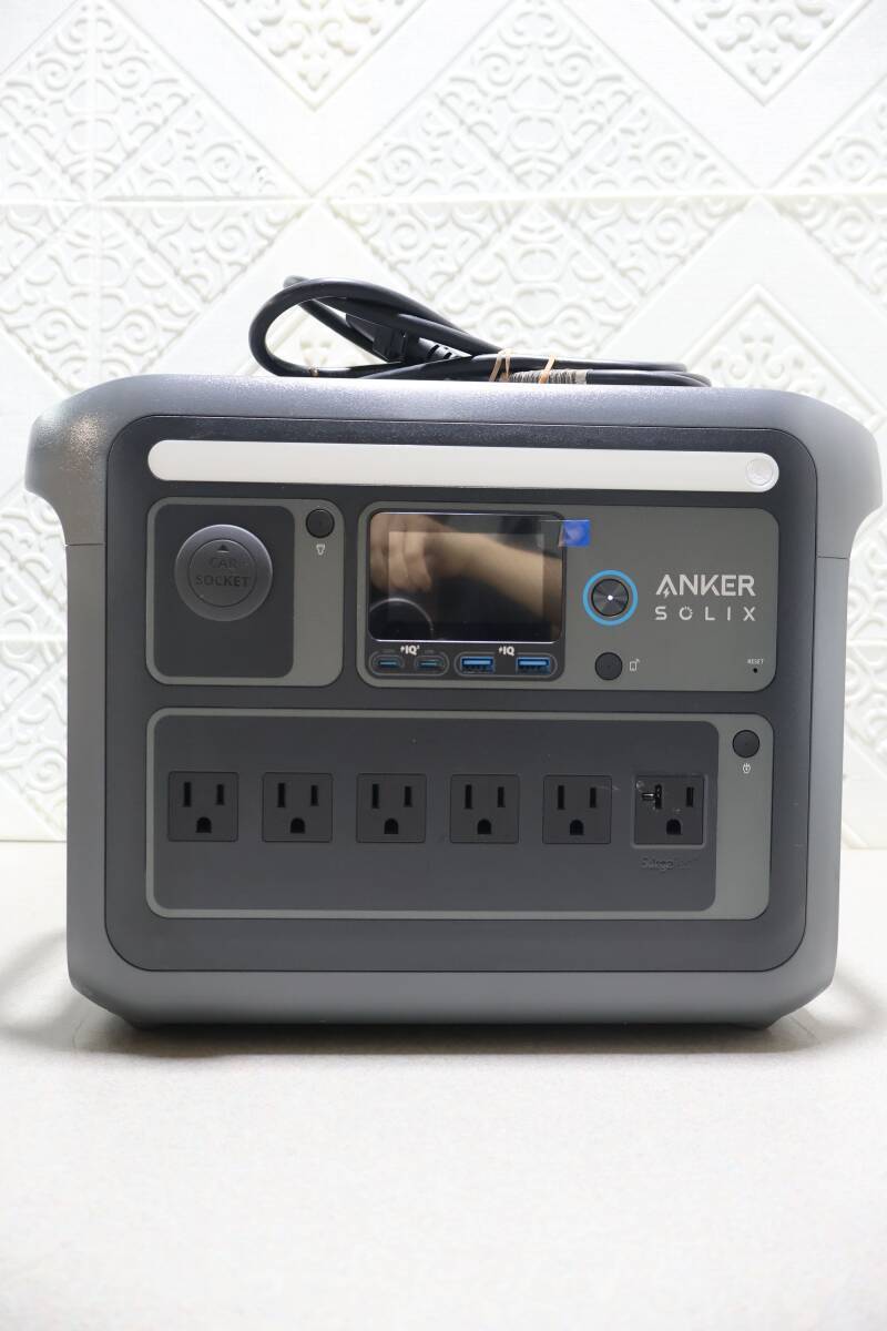 A0416 L アンカー Anker Solix C1000 Portable Power Station ポータブル電源 A1761 / 30000mAh/ 1056Wh (AC電源コード付き)拍卖