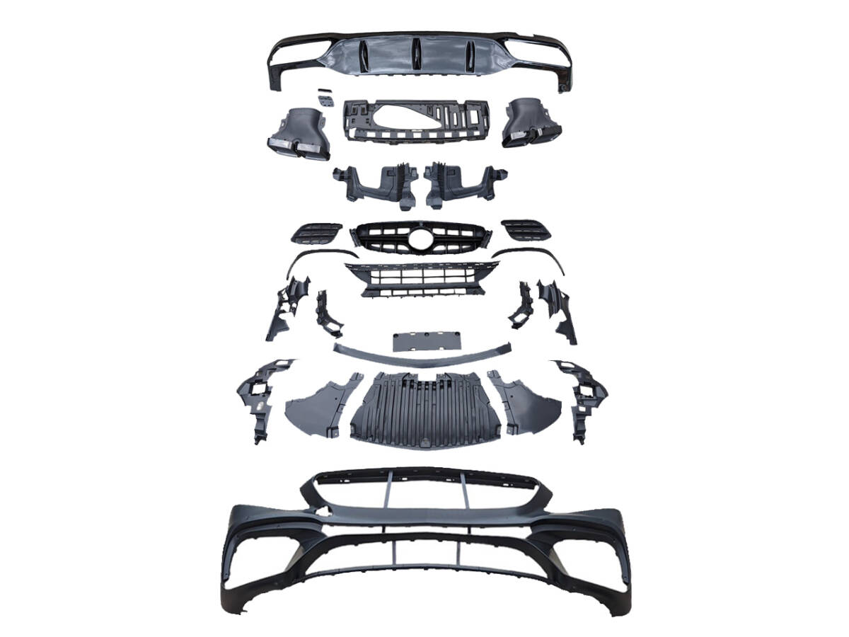 15%OFF!W213 フロントバンパー グリル リアディフューザー マフラーカッター E63type AMGライン メルセデス ベンツ Eクラス 国内 エアロ拍卖