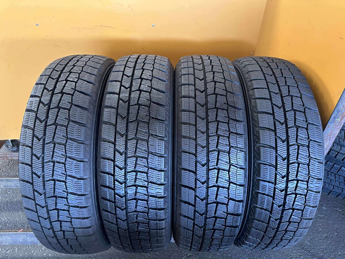 【 6630】★【送料無料】★165/65R14 4本セット冬タイヤバリ山 ダンロップ ウィンターマックス WM02 2021年拍卖