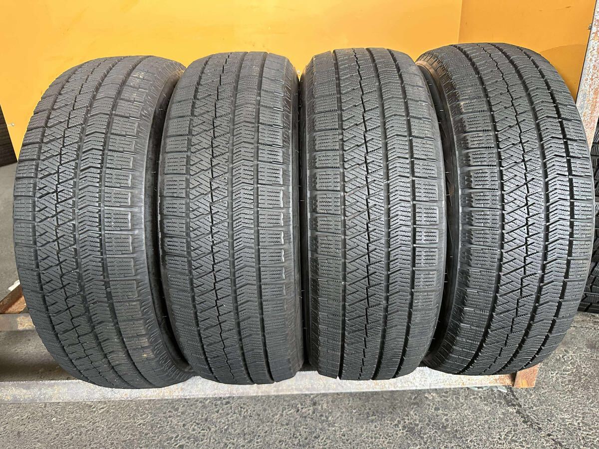【 6652】★【送料無料】★185/60R15 4本セット冬タイヤバリ山 ブリヂストン ブリザック VRX2 2023年拍卖