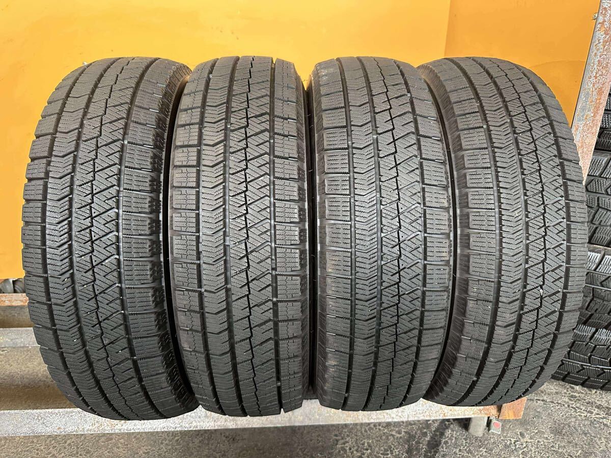 【 6657】★【送料無料】★165/65R14 4本セット冬タイヤバリ山 ブリヂストン ブリザック VRX2 2020年 拍卖