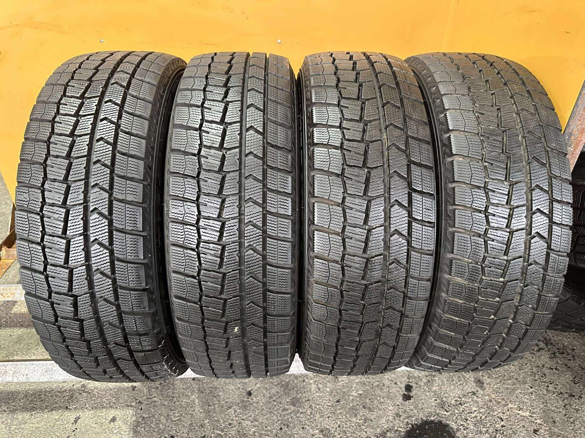 【6969】★【送料無料】★185/60R15 4本セット冬タイヤバリ山 ダンロップ ウィンター マックス WM02[2023年】拍卖
