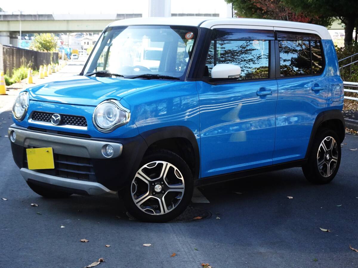 注目!比較的奇麗 フレアクロス 衝突被害軽減ブレーキ*ナビ*TV-ETC-プッシュスタート*オートライト*シートヒーター*フォグランプ拍卖