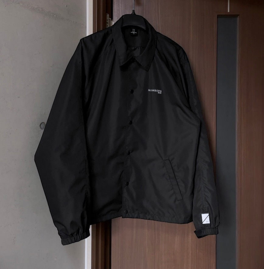 【定価30,240円】ロンハーマン RHC x Numbers Edition 特注 カスタム コーチジャケット 稀少 XL ブラック RonHerman California拍卖