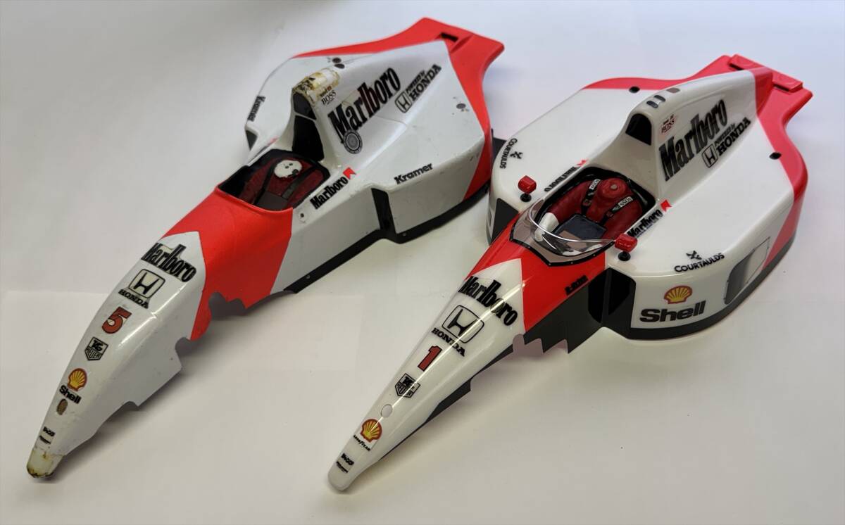 1/10 F1ラジコンボディー◆マクラーレン◆MP4/6 セナ車風◆MP4/9 マンセル車風◆ジャンク拍卖