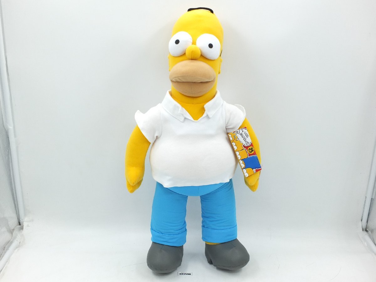 【z33596】未開封・THE SIMPSONS シンプソンズ ホーマーシンプソン キャラクタードール 人形 ぬいぐるみ 高さ 70cm 格安スタート拍卖