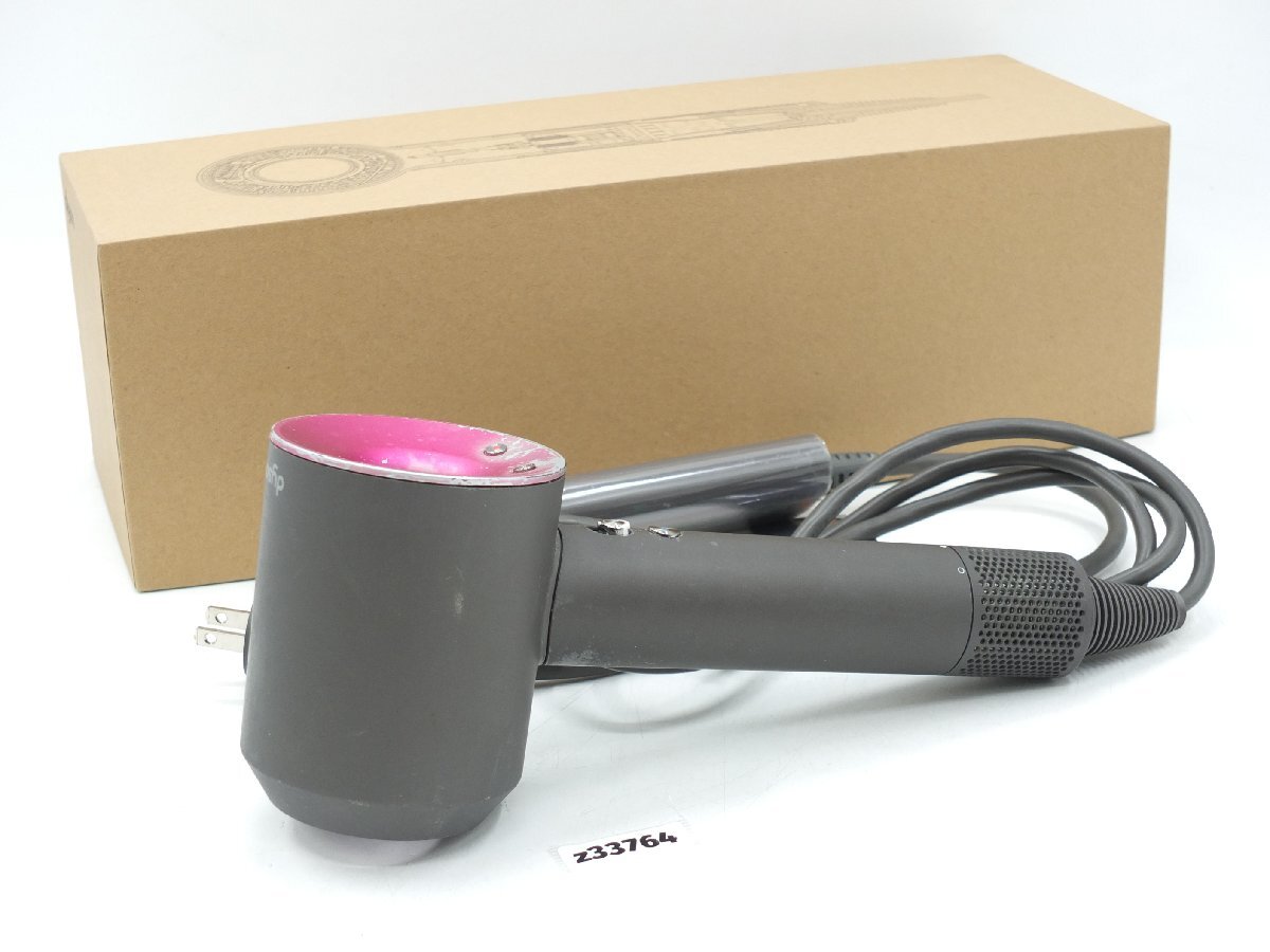 【z33764】Dyson ダイソン Supersonic Ionic HD08 ヘアードライヤー アイアン×フューシャ 動作確認済み拍卖