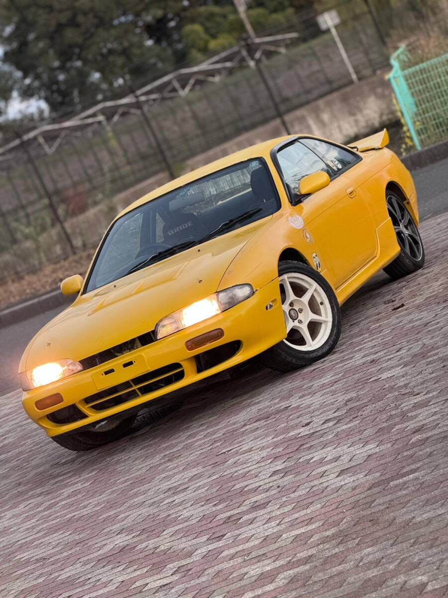 日産 シルビアS14 シフト5速マニュアル K’s ターボ Trustマフラー,BRIDE ブリッド シート 社外車高調,ドリフ車,書類あり拍卖