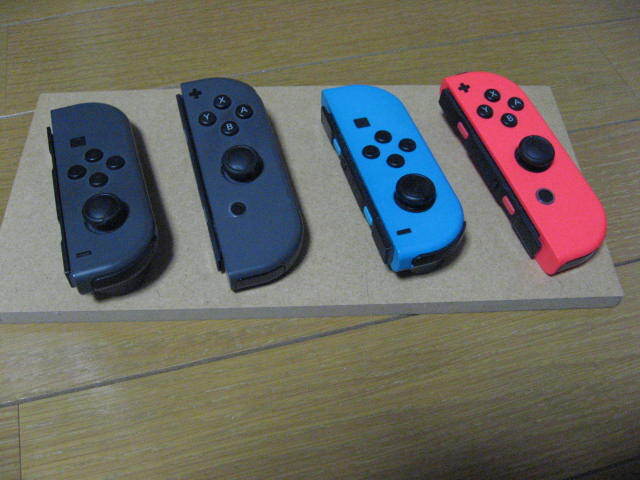 Nintendo/SWITCH/Joy-Con/2セット/グレー&赤・青/ジャンク拍卖