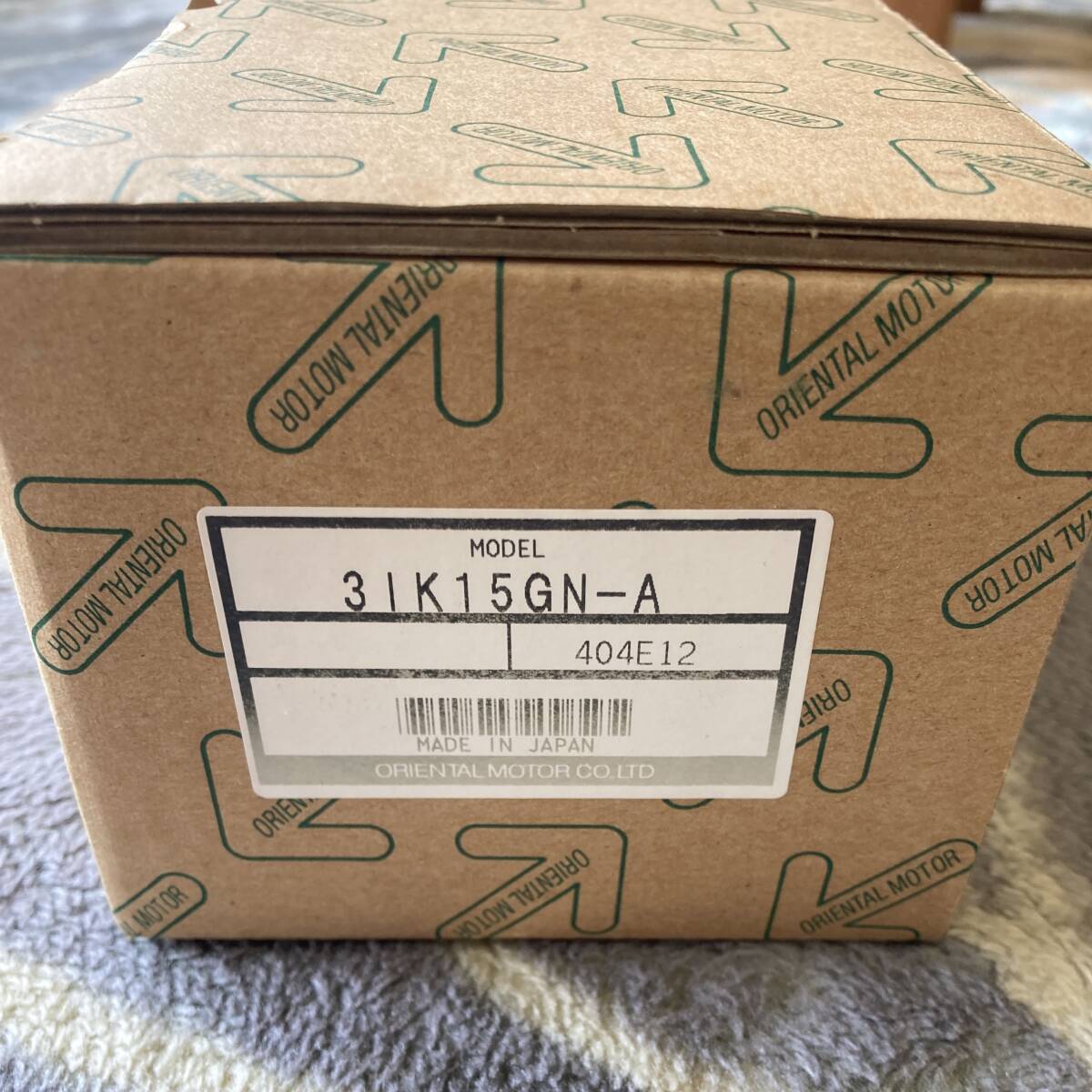 オリエンタルモーター インダクションモーター 3IK15GN-A 未使用拍卖