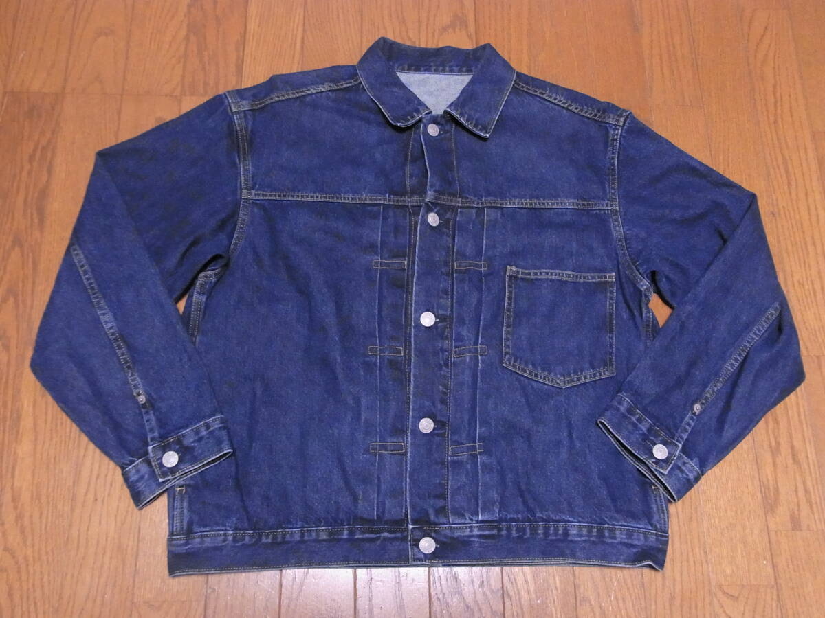 510-113/GU/ジーユー/1st/ファースト/大戦モデル/タイプ/デニムジャケット/ジージャン/M拍卖