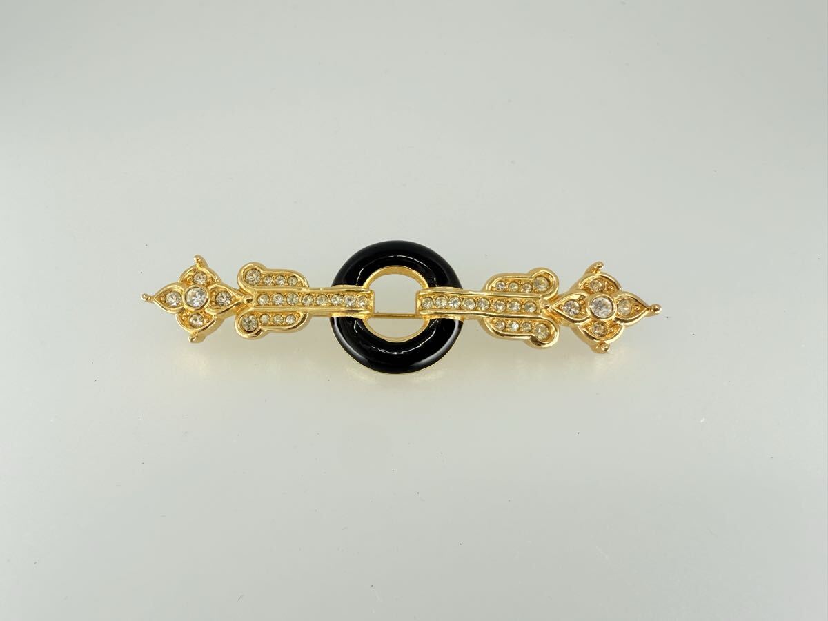 【09】真贋保証!クリスチャン・ディオール Christian Dior ブローチ ヴィンテージ ゴールドカラー拍卖