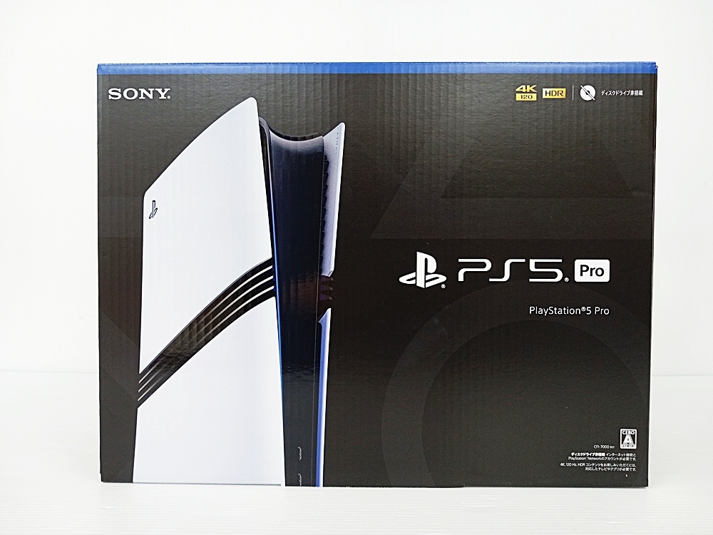 Z2G297-836 未使用品☆SONY PS5 Pro CFI-7000B プレイステーション5 PlayStation5 他店レシートなし拍卖