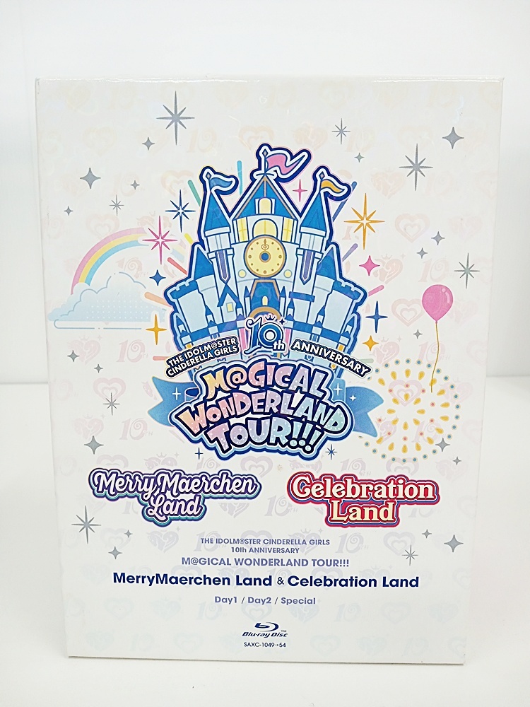 B2-2D6-799☆ THE IDOLM@STER CINDERELLA GIRLS 10th ANNIVERSARY M@GICAL WONDERLAND TOUR!!! Blu-ray BOX 【現状品】拍卖