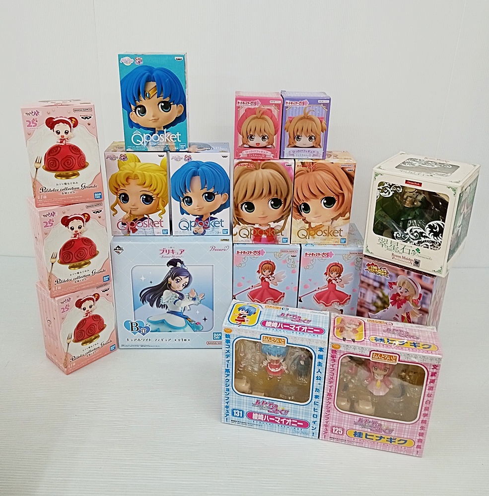 C2FM31-899 プリキュア セーラームーン カードキャプターさくら おジャ魔女どれみ 他 一番くじ プライズ フィギュア 【ジャンク】拍卖