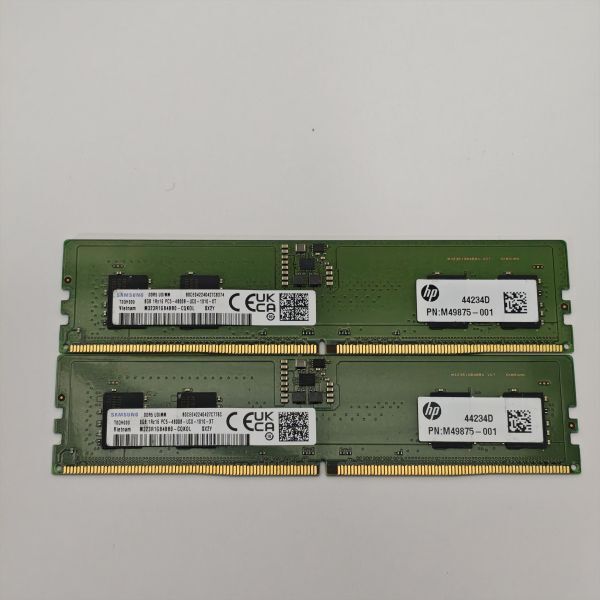 メモリ DDR5 PC5-4800B 8GB x 2 合計16GB 2拍卖