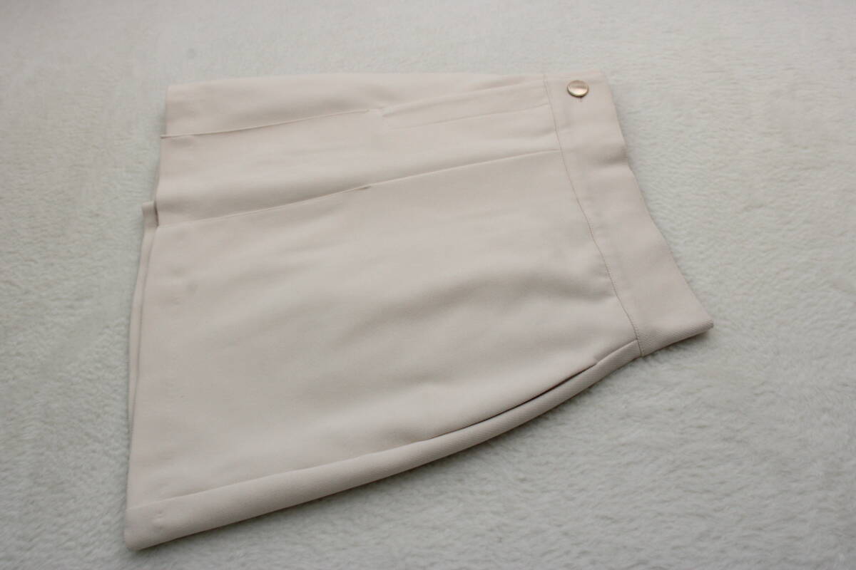 4569 新品 ウエストゴムアシメタックミニスカート拍卖