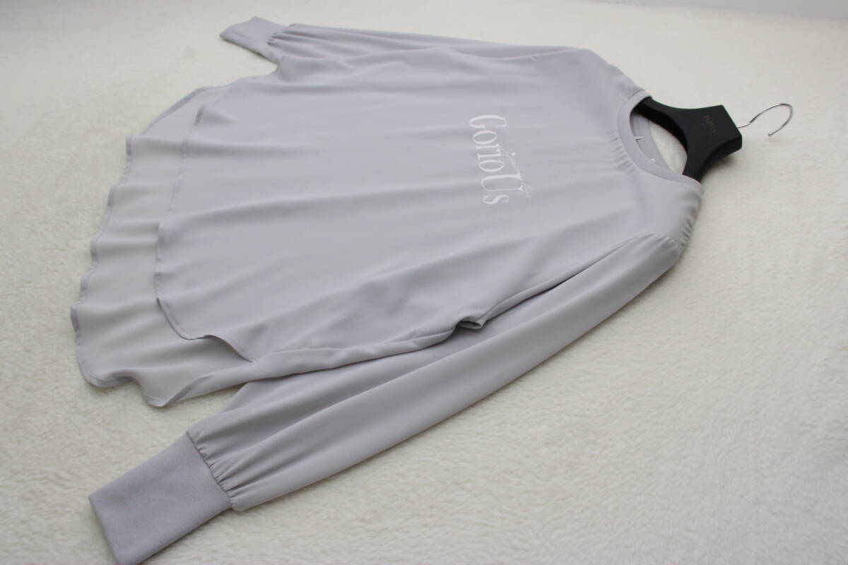 6828 新品 英字入りシフォンプルオーバー 定価¥7,700税込み拍卖