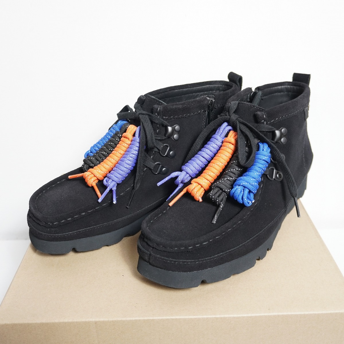 新品24AW DAIWA PIER39 ダイワ ピア39 CLARKS クラークス ANGLER'S WALLABEE GTX SPアングラーズ ワラビー シューズ ブーツ UK8 1/2 410P♪拍卖