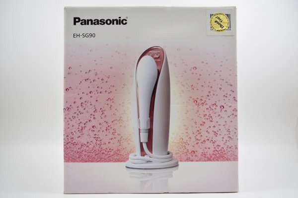 h163 / Panasonic パナソニック 炭酸イオンエフェクター EH-SG90 ピンク調 美容家電 美顔 スチーマー 極美品 未使用 内装未開封 現状品拍卖