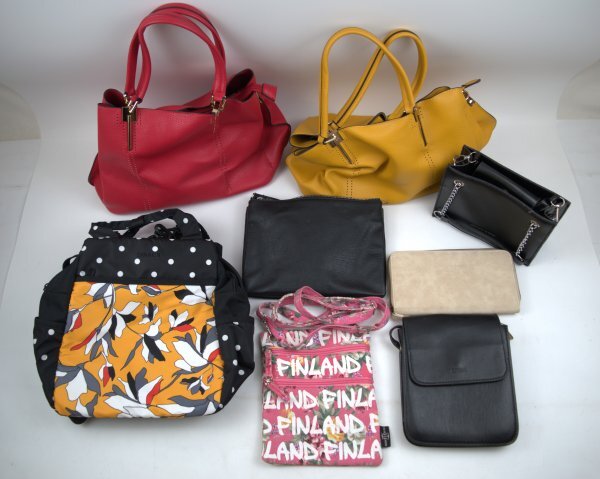 h166 / バッグ おまとめ ハンドバッグ トートバッグ 長財布 8点 現状品拍卖