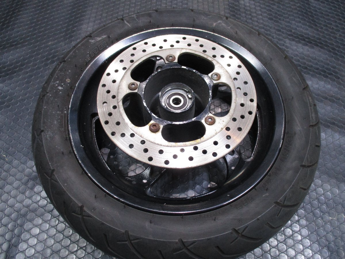 グランドマジェスティ250(SG15J)用★ヤマハ純正?★フロントホイール&タイヤ&ディスクローター付き★【K10843】拍卖