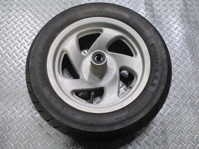 マジェスティ250C(SG03J)★中古★ヤマハ純正★フロントホイール&ピレリタイヤ★シルバー【K8503】拍卖