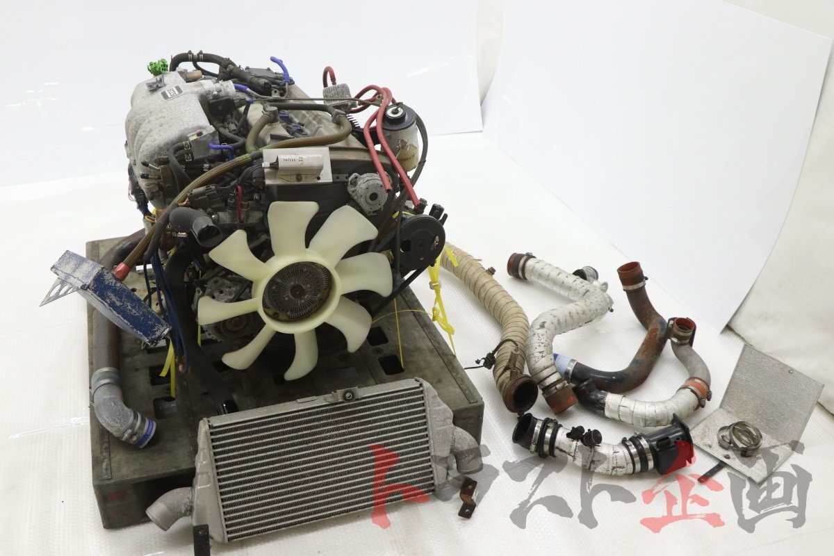 ジャンク品 RB20DET エンジンAssy 部品取り HKSタービン付き 動作未確 スカイライン HCR32 前期 2ドア トラスト企画 U 2100505301拍卖