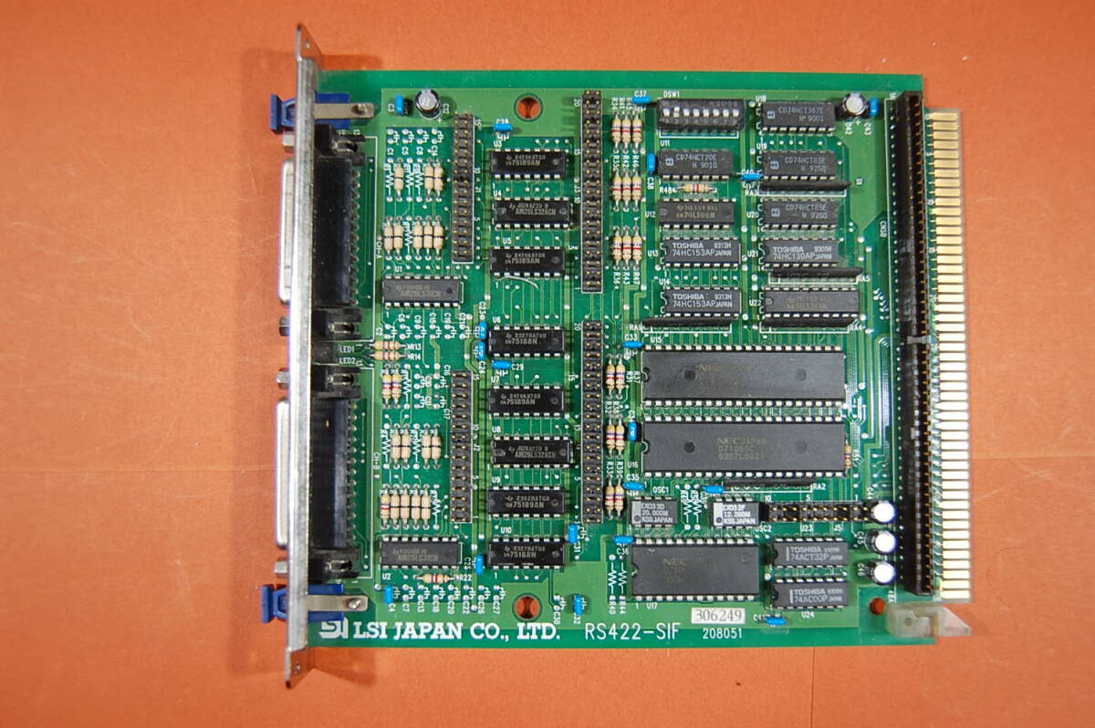 PC98 Cバス用 インターフェースボード LSI JAPAN RS422-SIF RS232C I/F? 動作未確認 現状渡し ジャンク扱いにて T-214 6249 拍卖